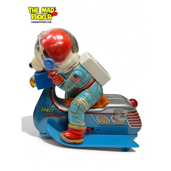 Vintage Amico Space Scooter Battery Operated Toy With Original Box