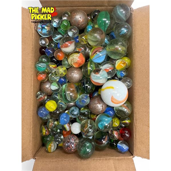 Assorted Vintage Marbles