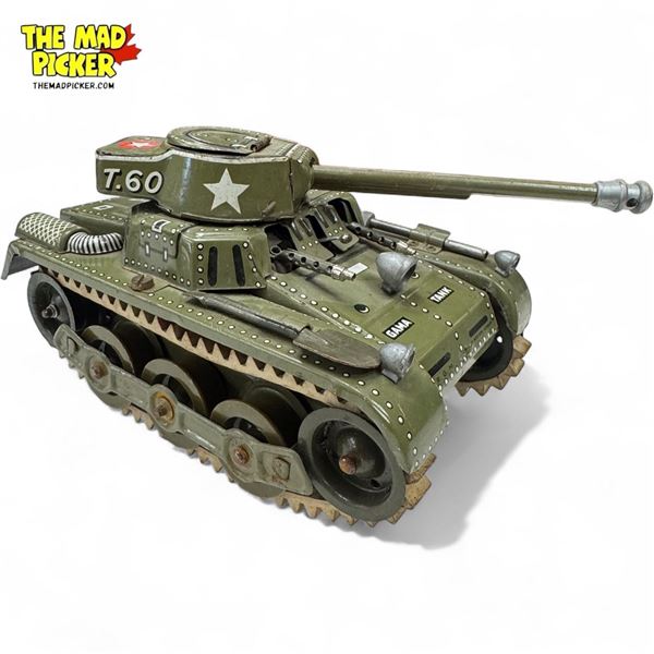Vintage Gama German Made Tin Tank T.60