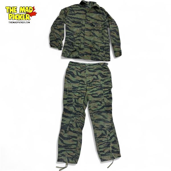 Vintage Military Camo Jacket & Pants