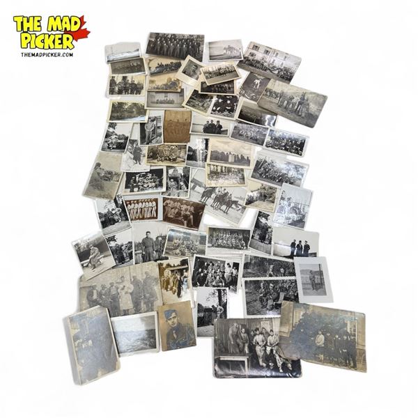 Collection Of WW1 & WW2 French Military Photos