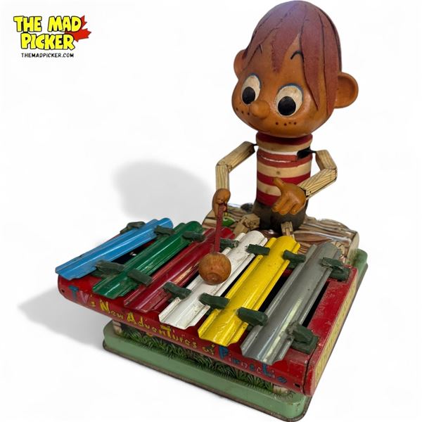Vintage TV's New Adventures Of Pinocchio Tin Toy