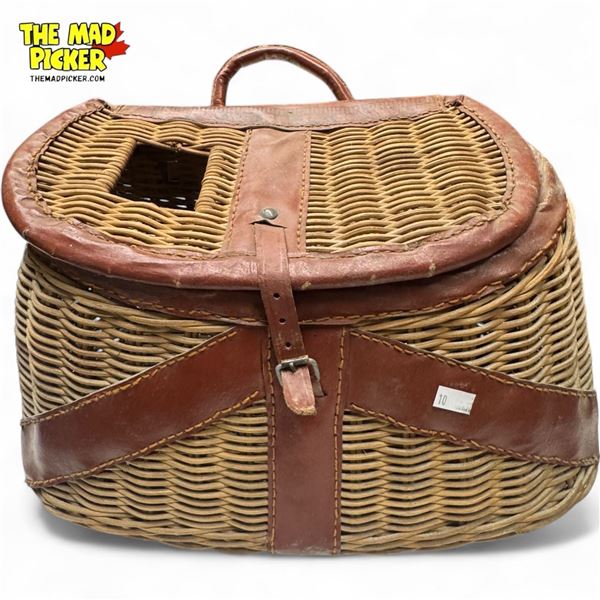 Vintage Hand Made Fishing Creel