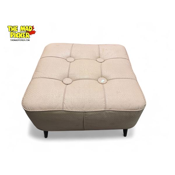 Mid Century Modern Pink Button Top Stop