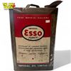 Image 1 : Vintage Esso Imperial Oil Can With Spout 4 Gallons