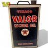 Image 1 : Vintage Texaco Valor Motor Oil Tin