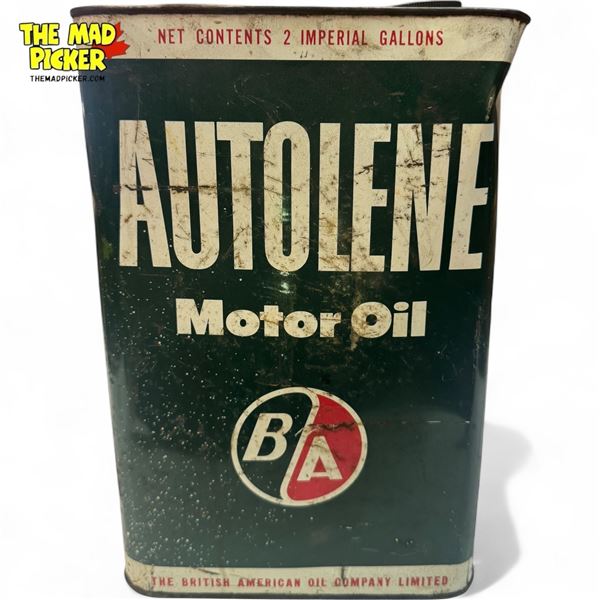 Vintage BA Autolene Motor Oil
