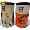 Image 3 : 4x Vintage Oil Cans : Chevron / RPM