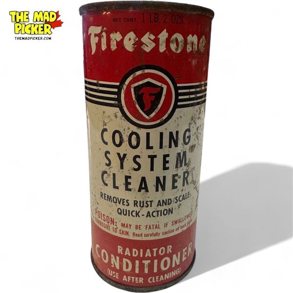 Vintage Firestone Cooling System Cleaner Can