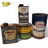 Image 2 : Assorted Automotive Tins Oil & Cleaners : Esso, CIL, Tumbler, Durol, Kennite, Atlas, Castrol, Rotund