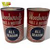 Image 3 : 2x Vintage Woodward's All Season Oil Cans