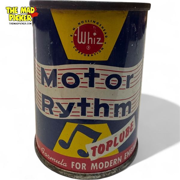 Vintage Motor Rhythm Toplube With Great Musical Graphics