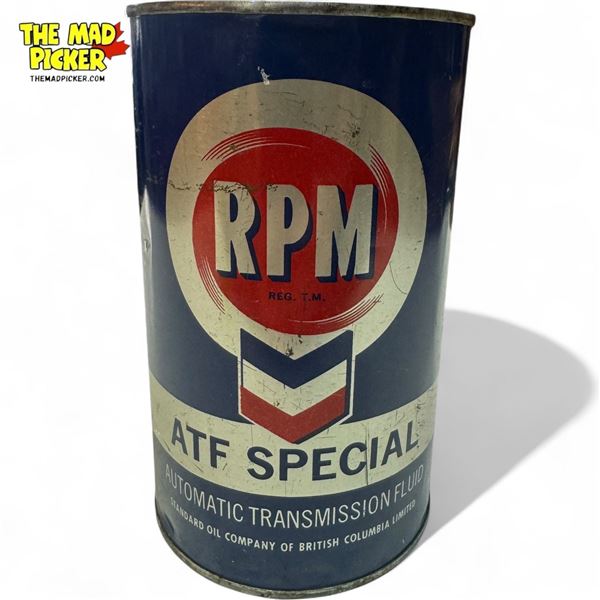 Vintage RPM ATF Special Oil Can