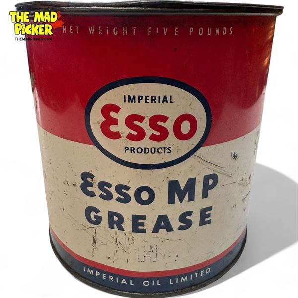 Vintage Esso MP Grease Can