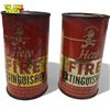 Image 1 : 2x Vintage Hero Fire Extinguishers