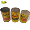 Image 2 : 3x Vintage Shaler Rislone Oil Cans : Oil & Engine Treatment