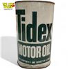 Image 1 : Vintage Tidex Motor Oil Can