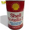 Image 1 : Vintage Shell Rotella S Multigrade Motor Oil Can