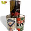Image 6 : 7x Vintage Oil Cans : Gulf, Esso, Castrol, Shell