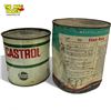 Image 9 : Assorted Vintage Automotive Cans & Plastic Oil Bottles: Castrol, Esso, Chevron,