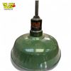 Image 2 : Vintage Enamelled Green Shade Light Fixture