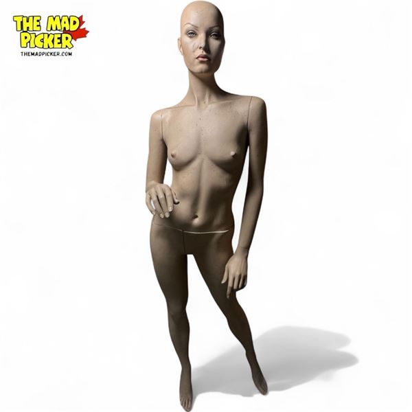 Vintage Life Size Female Mannequin