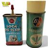 Image 1 : 2x Vintage Cans : Hard To Find Early BA Insect Repellent & Whiz Lock De-Icer