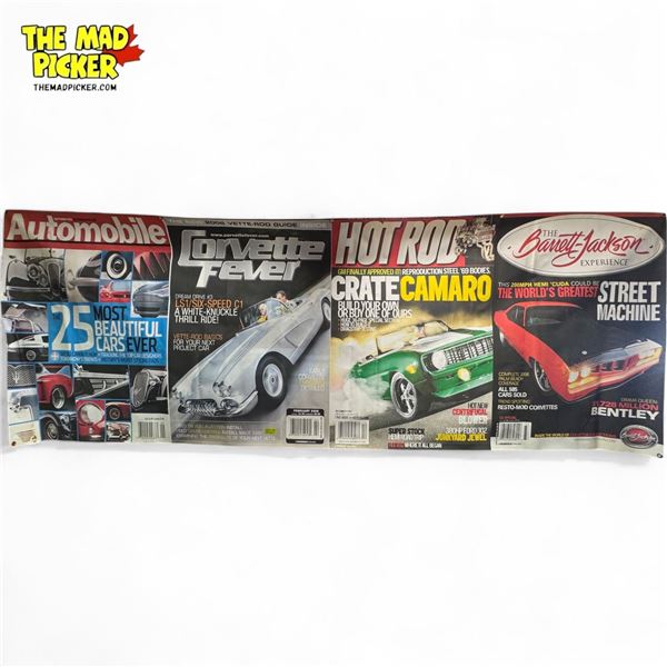 Large Vinyl Automotive Magazine Vinyl Advertising Banner