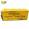 Image 4 : Splitdorf Common Sense Plug Green Ceramic Spark Plug Heavy Type Serial No. 784 C.S.
