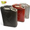 Image 3 : 3x Assorted Jerry Cans Red, Green, Silver