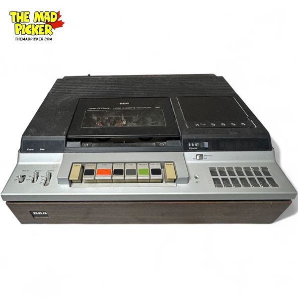 RCA SelectaVision VHS VCR Model VDT600
