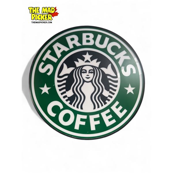 Starbucks Coffee Advertising Sign
