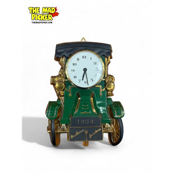 Vintage Cast Metal Tulip Brandy’s Fancy Wall Hanger Alarm Clock