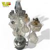Image 4 : Collection of 8 Glass Oil Lanterns