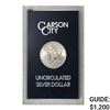 Image 1 : 1884-CC Morgan Silver Dollar GSA UNC