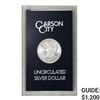 Image 1 : 1884-CC Morgan Silver Dollar GSA UNC