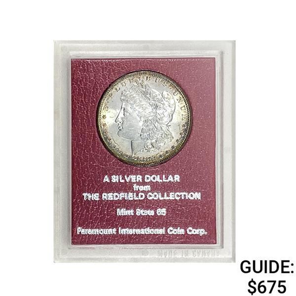 1882-S Morgan Silver Dollar REDFIELD MS65