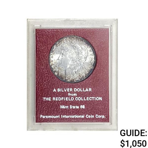 1890-S Morgan Silver Dollar REDFIELD MS65