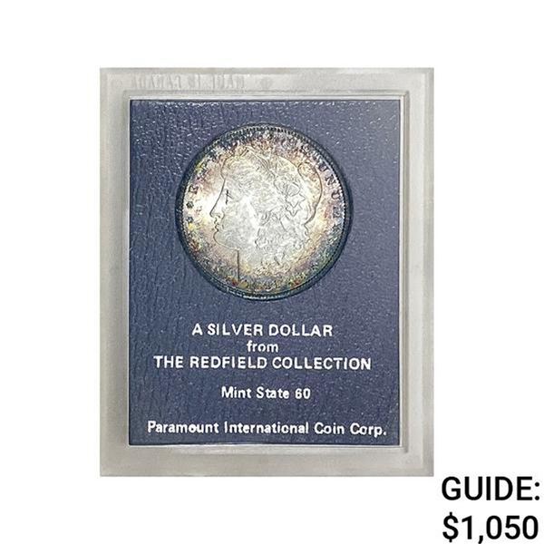 1891-S Morgan Silver Dollar REDFIELD MS60