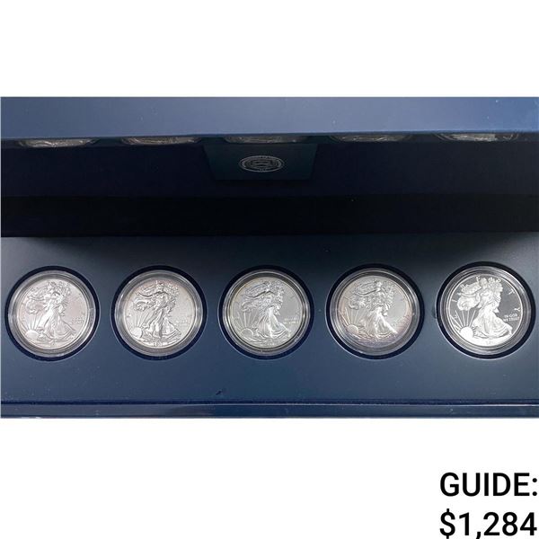 2011 American Eagle 25th Annivers. Silver Coin Set