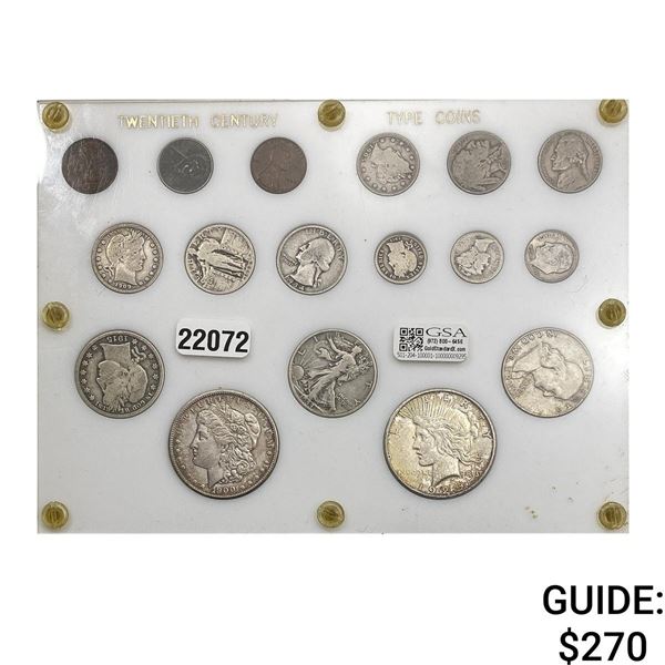 1905-1959 20th Century Type Coins