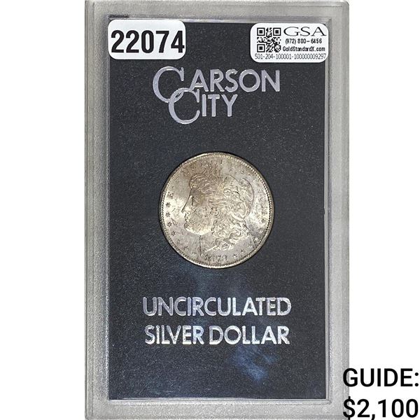 1878-CC Morgan Silver Dollar GSA UNC