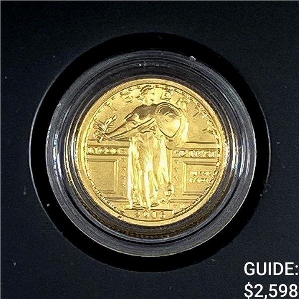2016 Standing Liberty 25C Gold 1/4oz