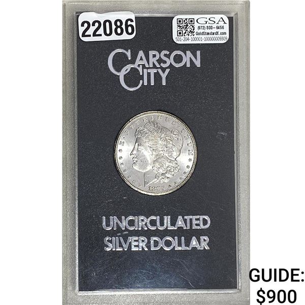 1883-CC Morgan Silver Dollar GSA UNC