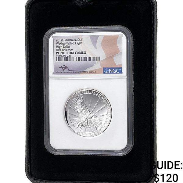 2019 Australia Silver $1 1oz