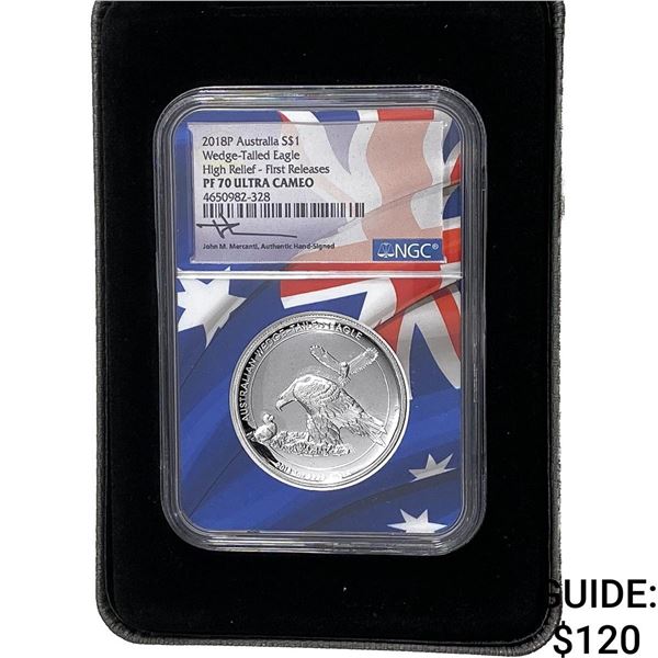 2018 Australia Silver $1 1oz