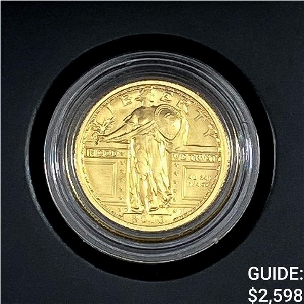 2016 Standing Liberty 25C Gold 1/4oz