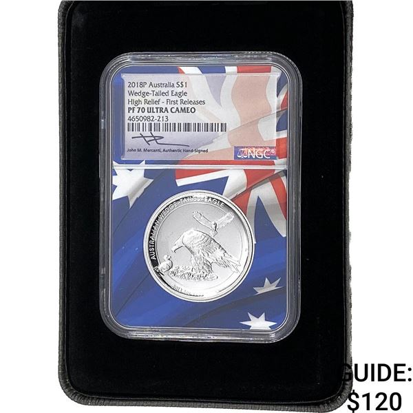 2018 Australia Silver $1 1oz