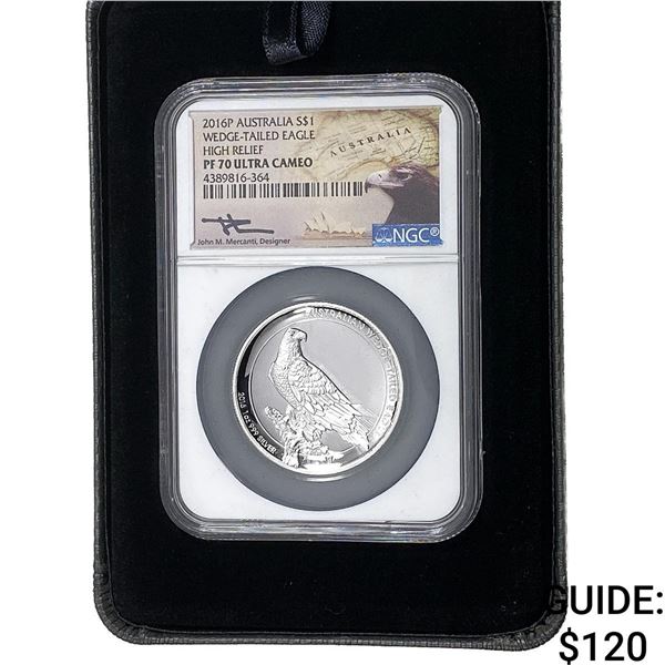 2016 Australia Wedge Tailed Eagle Silver $1 1oz