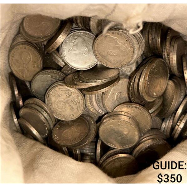 [10 Coins] 1936-1939 Germany Silver 2 Reichsmark